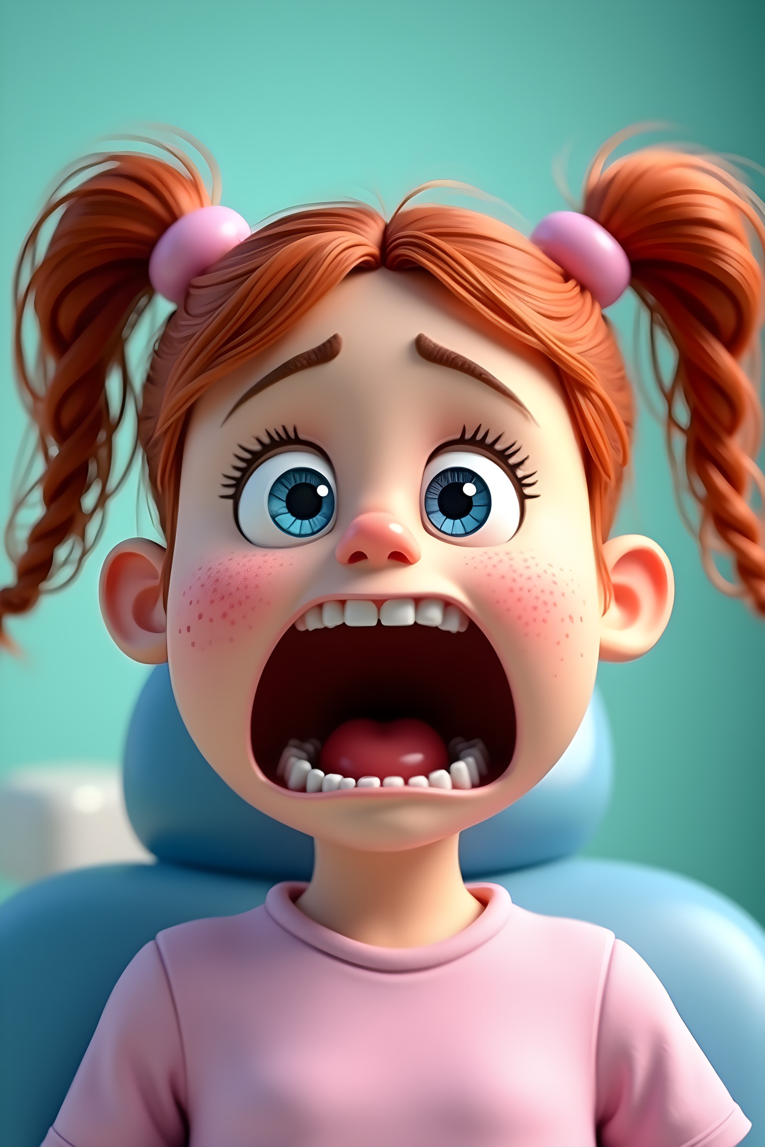 Lily, a Family patient in Dentist Game